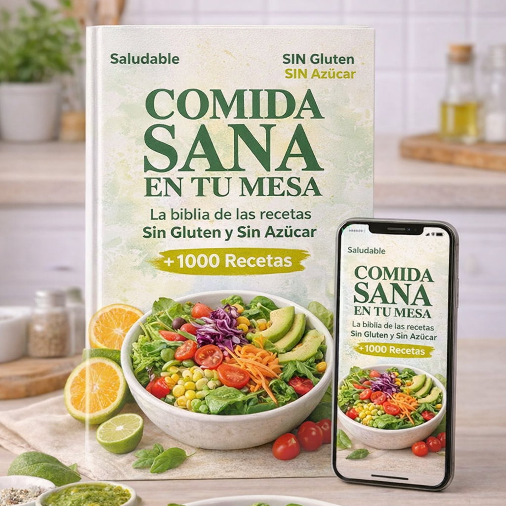 LA BIBLIA DE LAS RECETAS SIN GLUTEN & SIN AZÚCAR + 20 Regalos🎁